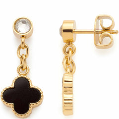 Leonardo Ohrstecker schwarz Minelli 023199