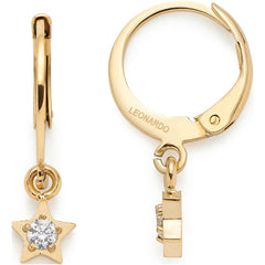 Leonardo Ohrhänger gold Sattelite CIAO 024987