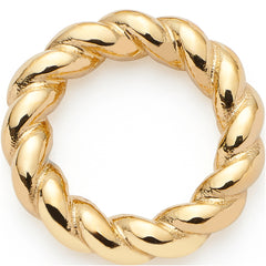 Leonardo Edelstahlring gold Liesel C&M 025691