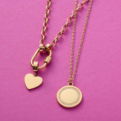 Leonardo Halskette 45 gold Ferrara B2B 025765