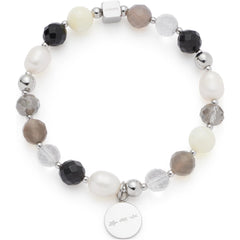 Leonardo Armband silber/grau Hope 025933