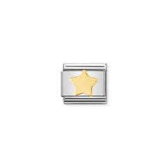 Nomination Composable Classic FUN Edelstahl und 18K-Gold (17_Stern)