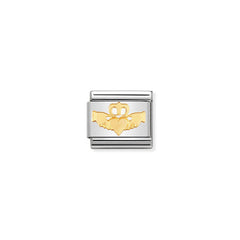 Nomination Composable Classic CELTIC Edelstahl und 18K-Gold (05_Cladding)