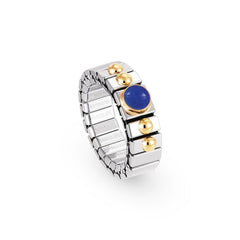 Nomination Ringe XTE SMALL aus Edelstahl und 18K-Gold mit 1 Edelstein (009_LAPISLAZULI)