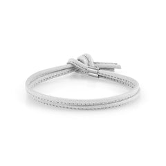 Nomination BON BON Armband aus Leder und Stahl (000_Weiss)