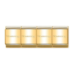 Nomination Composable BASE BIG BUNT aus Stahl (SI_Mit Marke-008_Gold)