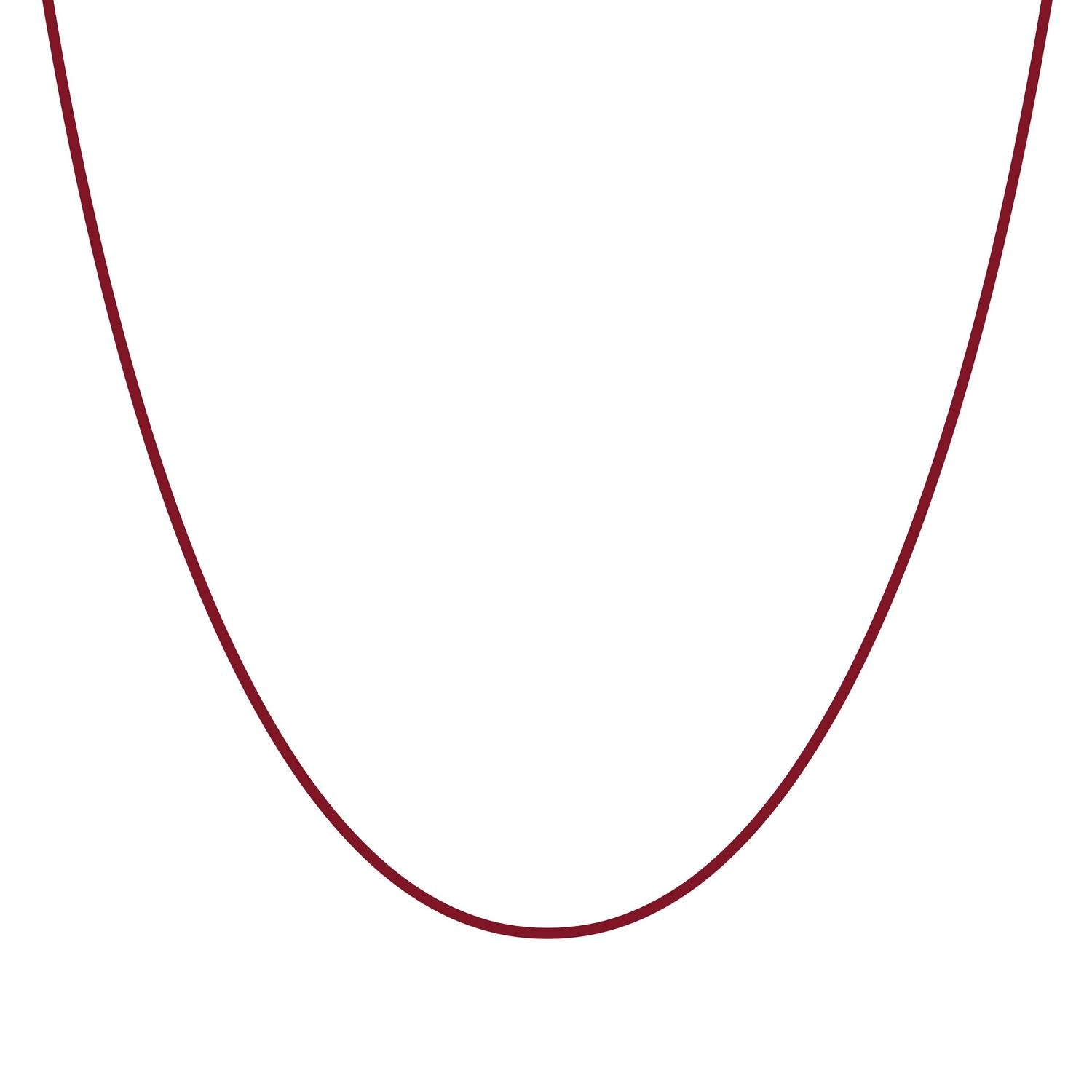 Nomination SEIMIA Segelseil mit 925er Silberlementen, (002_rot)