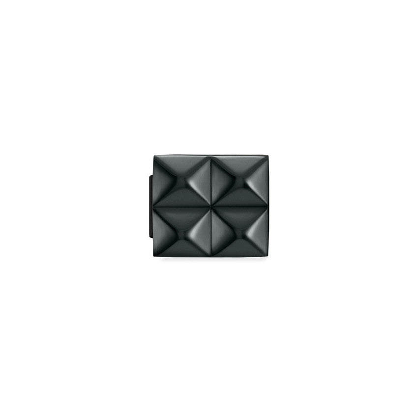 Nomination COMPOSABLE GLAM SYMBOLE Element aus Edelstahl, schwarz PVD-beschichtet (02_4 Pyramiden klein)