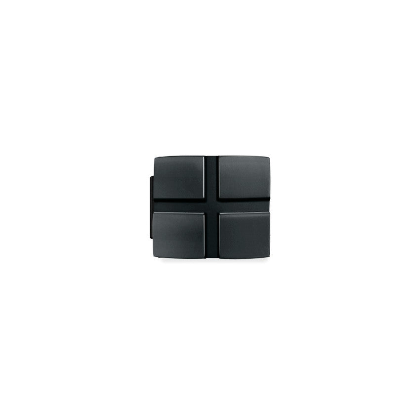 Nomination COMPOSABLE GLAM SYMBOLE Element aus Edelstahl, schwarz PVD-beschichtet (03_Gitter gross)