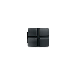 Nomination COMPOSABLE GLAM SYMBOLE Element aus Edelstahl, schwarz PVD-beschichtet (03_Gitter gross)