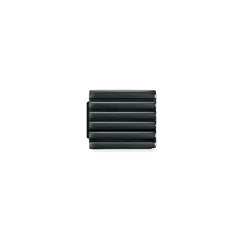 Nomination COMPOSABLE GLAM SYMBOLE Element aus Edelstahl, schwarz PVD-beschichtet (07_Streifen klein)