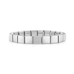Nomination COMPOSABLE GLAM Armband aus Edelstahl (1 Symbol) (05_Streifen (klein))