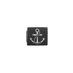 Nomination COMPOSABLE GLAM SYMBOLE Element aus Edelstahl, schwarz/matt (03_(Anker))