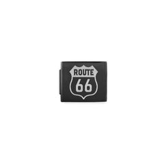Nomination COMPOSABLE GLAM SYMBOLE Element aus Edelstahl, schwarz/matt (21_(Route 66))