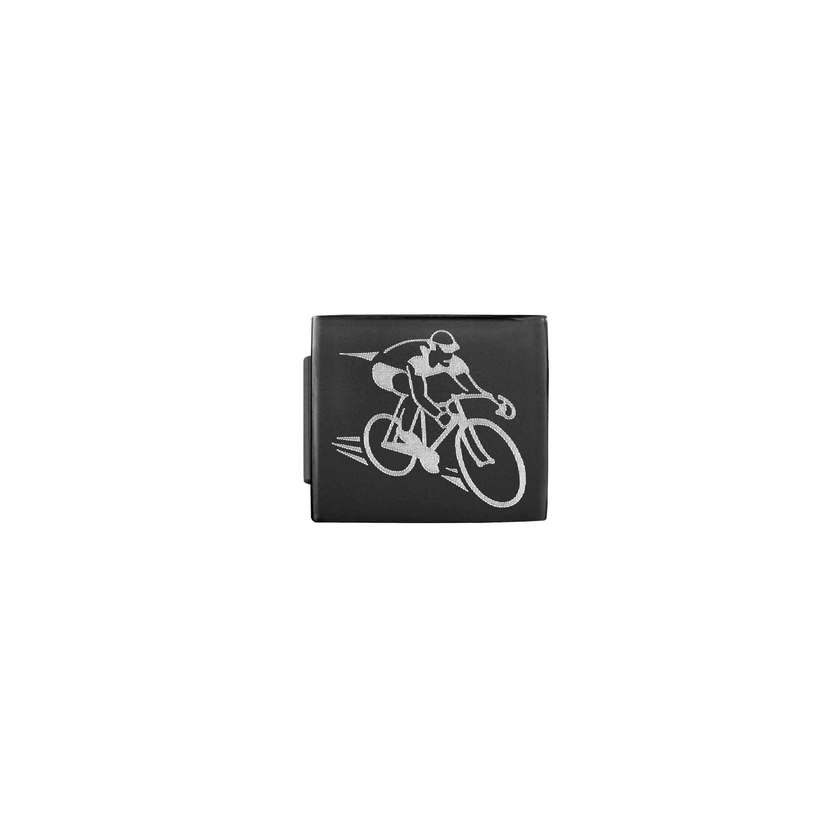 Nomination COMPOSABLE GLAM SYMBOLE Element aus Edelstahl, schwarz/matt (23_(Radfahrer))