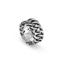 Nomination BEYOND Ring mit Grumetta-Design aus Edelstahl (050_(Groesse 21))