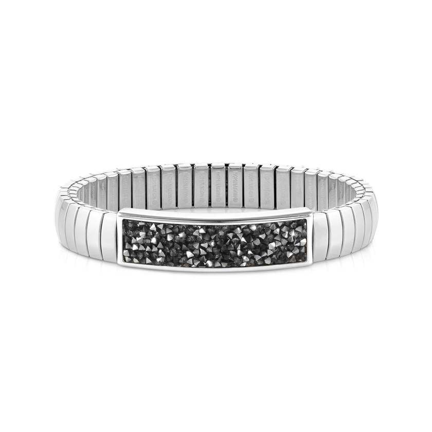 Nomination XTE Armband (Medium) aus Edelstahl, mit Crystal Rock verziert (018-018)