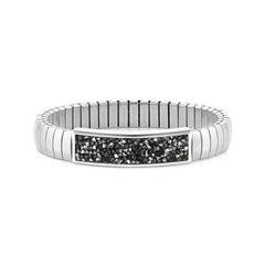 Nomination XTE Armband (Medium) aus Edelstahl, mit Crystal Rock verziert (018-018)