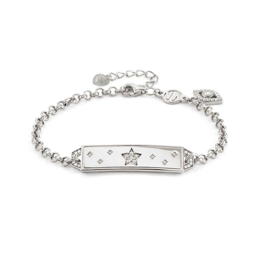 Nomination TALISMANI Armband aus 925er Silber, mit Cubic Zirkonia und Edelsteinen verziert (023_(Let opportunity light,,,))