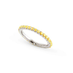 Nomination LOVELIGHT Ring aus 925er Silber, mit Cubic Zirkonia verziert (021_(Gelb, Silber)-006_Grosse 15)