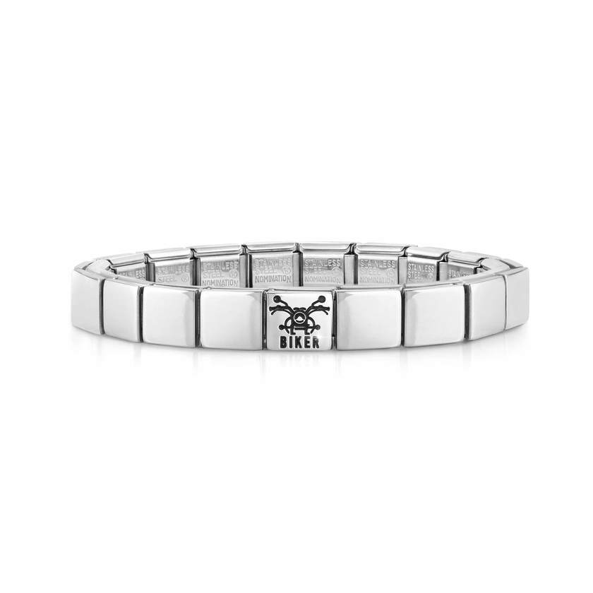 Nomination COMPOSABLE GLAM Armband aus Edelstahl (1 Symbol) (41_(Biker))