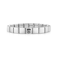 Nomination COMPOSABLE GLAM Armband aus Edelstahl (1 Symbol) (47_(Route 66))