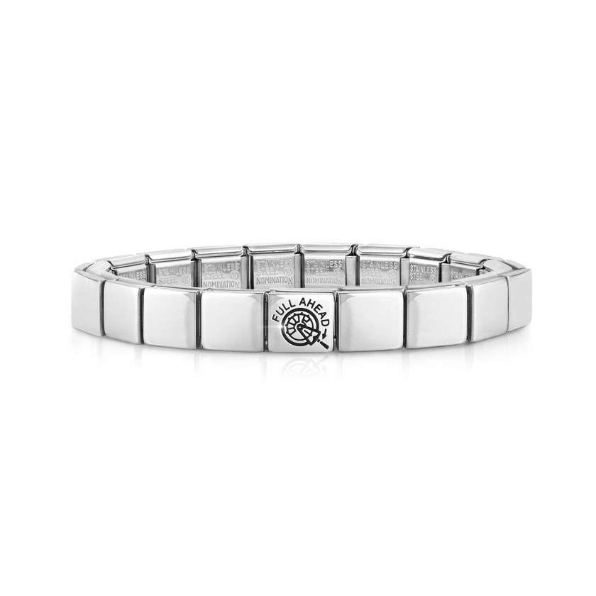 Nomination COMPOSABLE GLAM Armband aus Edelstahl (1 Symbol) (51_(Full Ahead))