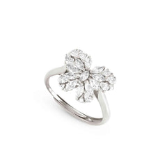 Nomination RAYOFLIGHT Ring aus 925er Silber, mit Cubic Zirkonia besetzt (040_(Schmetterling))