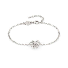 Nomination RAYOFLIGHT Armband aus 925er Silber, dazu mit Cubic Zirkonia besetztes Schmuckelement (004_Herz)