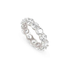 Nomination CHIC&CHARM JOYFUL Ring aus 925er Silber, mit Cubic Zirkonia (5mm) besetzt (010_(Silber)-005_Grosse 13)