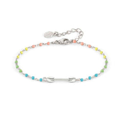 Nomination SEIMIA CANDY Armband aus 925er Silber, mit Emaille verziert (007_Mixcolor)