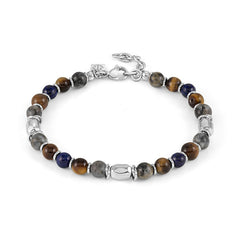 Nomination INSTINCTSTYLE ZODIAC&STONES Armband aus Edelstahl- und Edelsteinperlen (064_MIX 4)