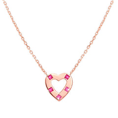 Nomination CARISMATICA Halskette aus 925er Silber, dazu Anhaenger, mit Cubic Zirkonia verziert (034-034)