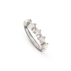 Nomination ARMONICA Ring (Symbolenreihe) aus 925er Silber (007_Stern Silber)