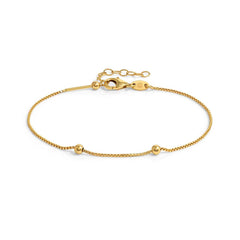 Nomination SEIMIA GOLD Armband aus 18kt Gold, dazu Stopper (012_(Gelb vergoldet))