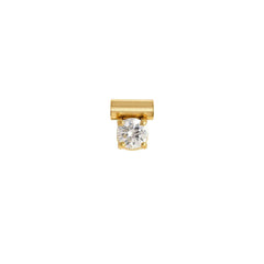 Nomination SEIMIA GOLD Diamant-Anhänger (LabGrown ct0,20) in 18kt Gold-Krappenfassung (012_(Gelb vergoldet))