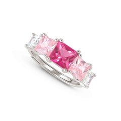 Nomination DAYTONIGHT Ring aus 925er Silber, mit Cubic Zirkonia besetzt (003_ROSA)