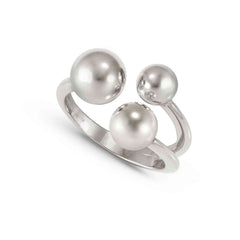 Nomination FASHION ERA 'Toi-et-Moi'-Ring aus 925er Silber (010_(Silber)-006_Grosse 15)