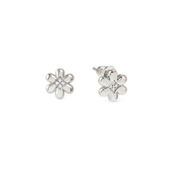 Nomination PETIT SPARKLE Ohrstecker aus 925er Silber, mit Cubic Zirkonia verziert (010_Blume)