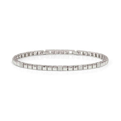 Nomination ENIGMATIC SHINE Armband aus 925er Silber, mit Cubic Zirkonia-Pavés verziert (010_(Silber))