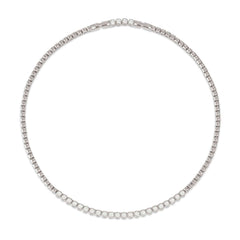 Nomination ENIGMATIC SHINE Halskette aus 925er Silber, mit Cubic Zirkonia-Reihe verziert (010_(Silber))