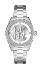 DKNY Uhr Chambers Midi Silver Stainless Steel - DK1L016M0045