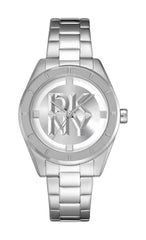 DKNY Uhr Chambers Midi Silver Stainless Steel - DK1L016M0045