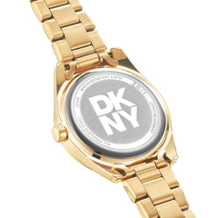 DKNY Uhr Chambers Midi Gold Stainless Steel - DK1L016M0065