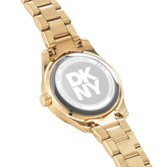 DKNY Uhr Chambers Glitz Gold Stainless Steel - DK1L017M0055
