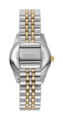 DKNY Uhr Parsons Logo Two Tone Silver Gold Stainless Steel - DK1L060M0065