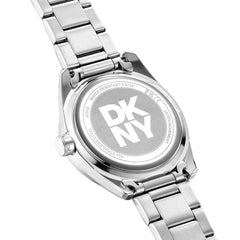 DKNY Uhr Chambers Multi Glitz Silver Stainless Steel - DK1L078M0015