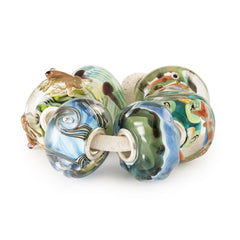 Trollbeads das Original Glas Bead Seeleben Set TGLBE-00247