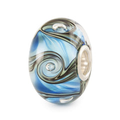 Trollbeads das Original Glas Bead Stille Wellen TGLBE-20450