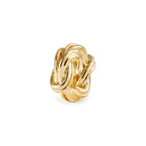Trollbeads das Original Doppelter Unendlichkeitsknoten, Vergoldet TGPBE-40005